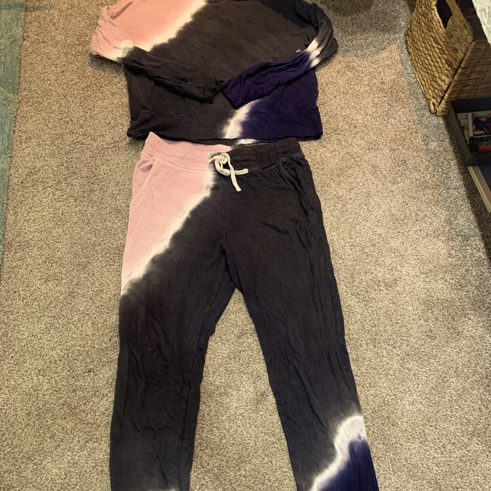 Sundry sweatsuit tie dye size 1